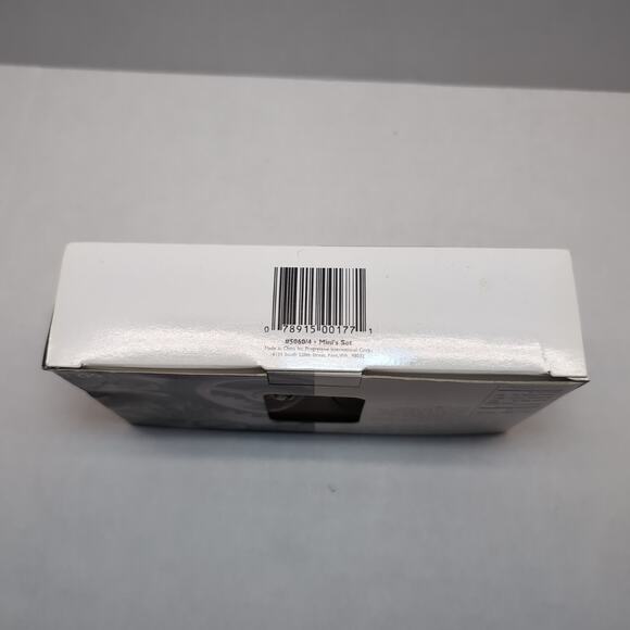 Mr Dudley Mini Set of Salt & Pepper Mill Grinder Acrylic Lucite - Picture 8 of 10